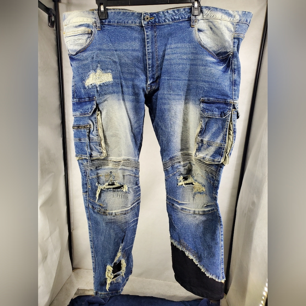 Men Jeans Smoke Rise 50×32 A1condition